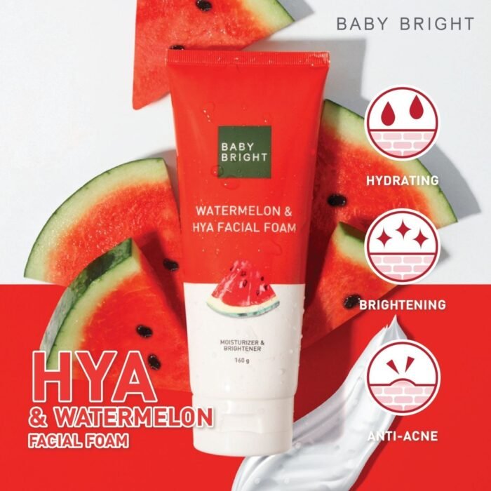 Baby Bright Watermelon & Hya Facial Foam