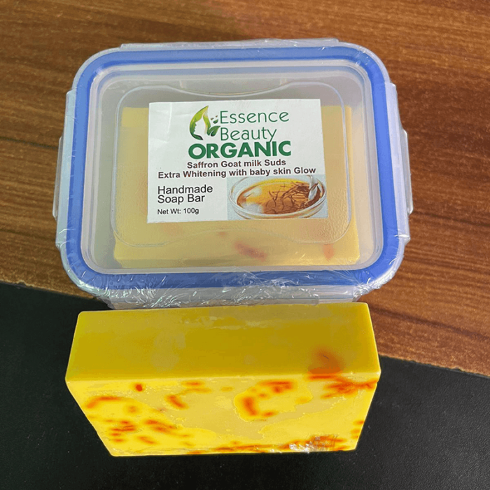 Organic Saffron Goat Milk Soap