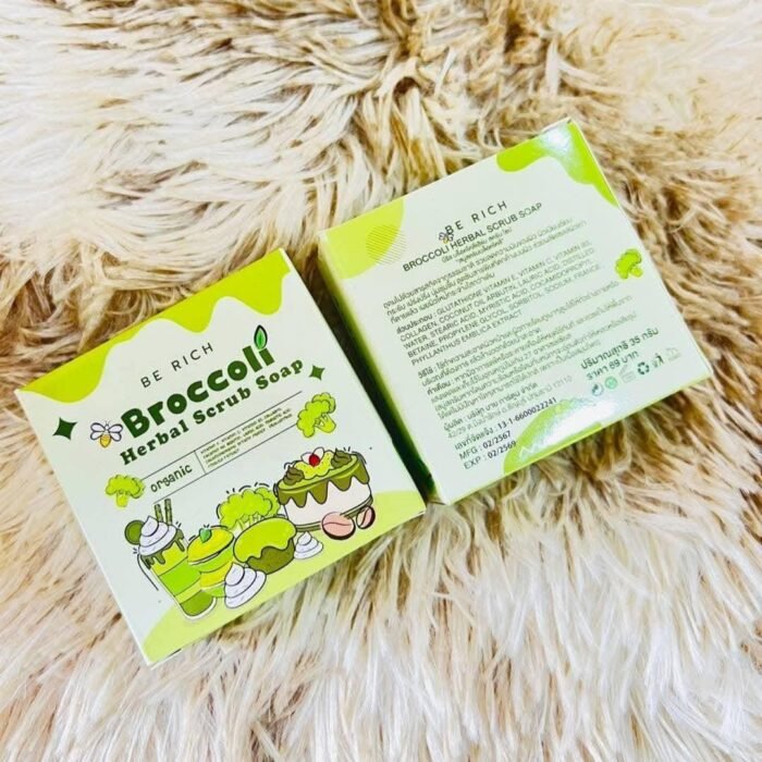 Broccoli Scrub Soap
